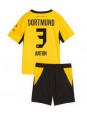 Borussia Dortmund Waldemar Anton #3 Replika Hemmakläder Barn 2026-27 Kortärmad (+ byxor) Borussia Dortmund Waldemar Anton #3 Replika Hemmakläder Barn 2026-27 Kortärmad (+ byxor)